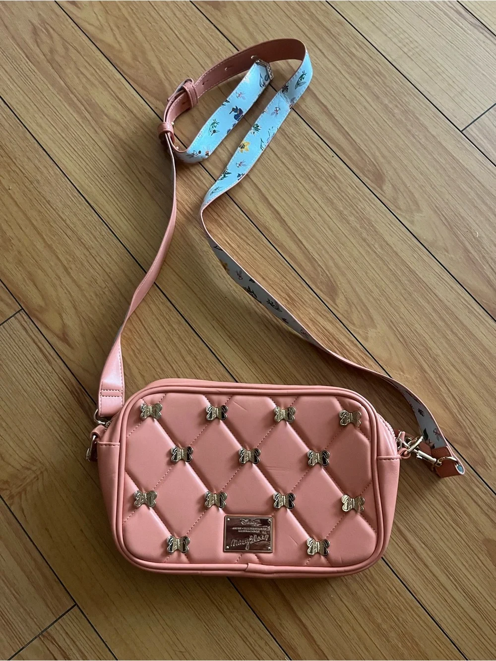 Disney Mary Blair Alice in Wonderland Quilted NWT 70th Anniversary Purse